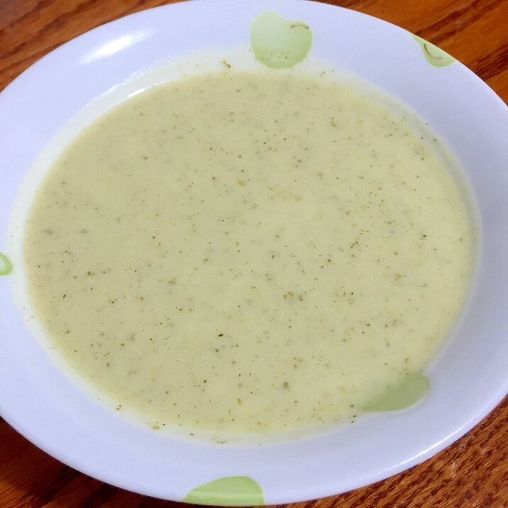 ズッキーニの簡単マイルドスープ